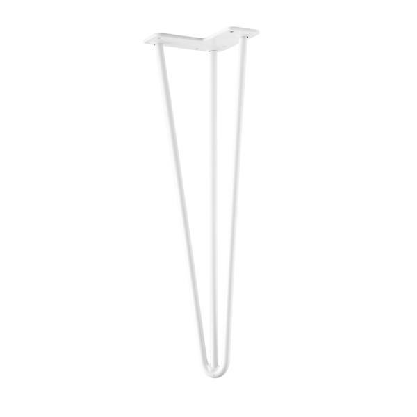 StrongLegs stolová noha TS003, 420mm, bílá lesk