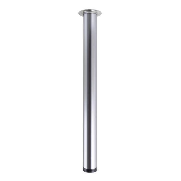 StrongLegs stolová noha TS001, 710R/60mm, satin chrom mat