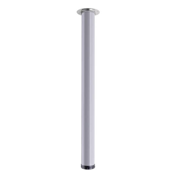 StrongLegs stolová noha TS001, 710R/60mm, šedá RAL 7004, lesk