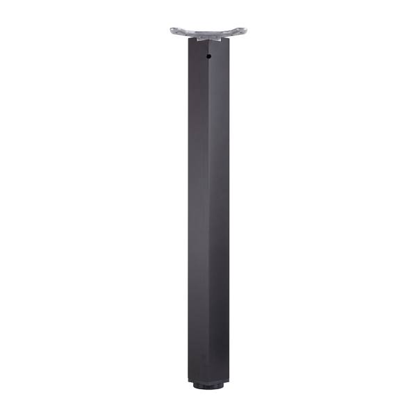StrongLegs stolová noha TA001, 710R/60x60mm, černá mat