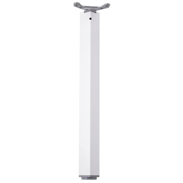 StrongLegs stolová noha TA001, 710R/60x60mm, bílá lesk