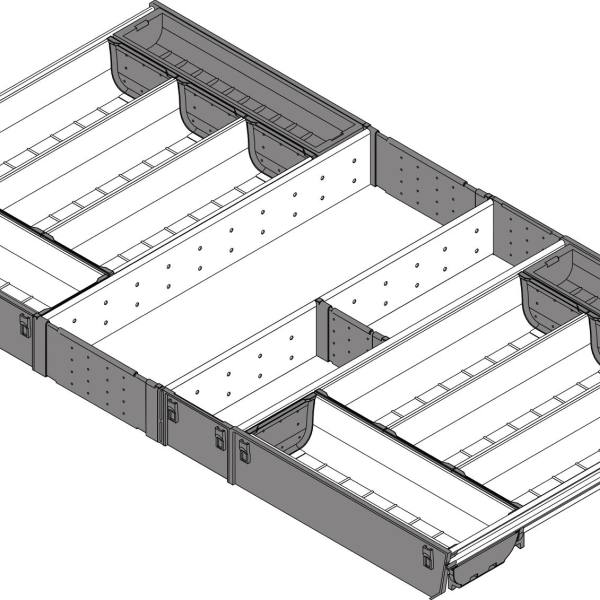 BLUM ZSI.90VEI9 Orga Line "ukládání" 900/650