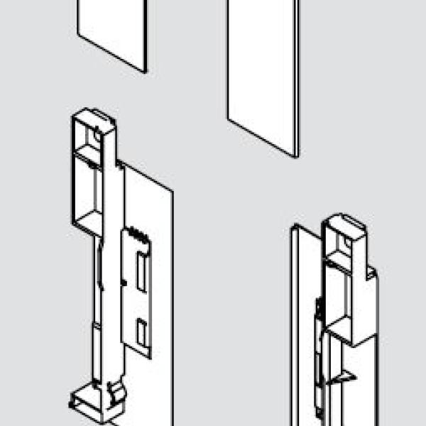 BLUM ZI7.2CS0 čelní příchyt Legrabox C bílý