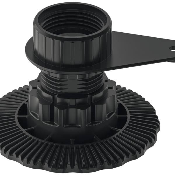 Häfele - Kluzák k přišroubování, s montážní podložkou, pro soklový systém Häfele Axilo® 78 / 35–48mm