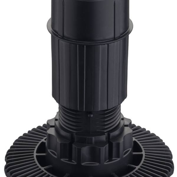Häfele - Trubka s kluzákem k přišroubování, pro soklový systém Häfele AXILO® 78 / Montážní v. 125 mm