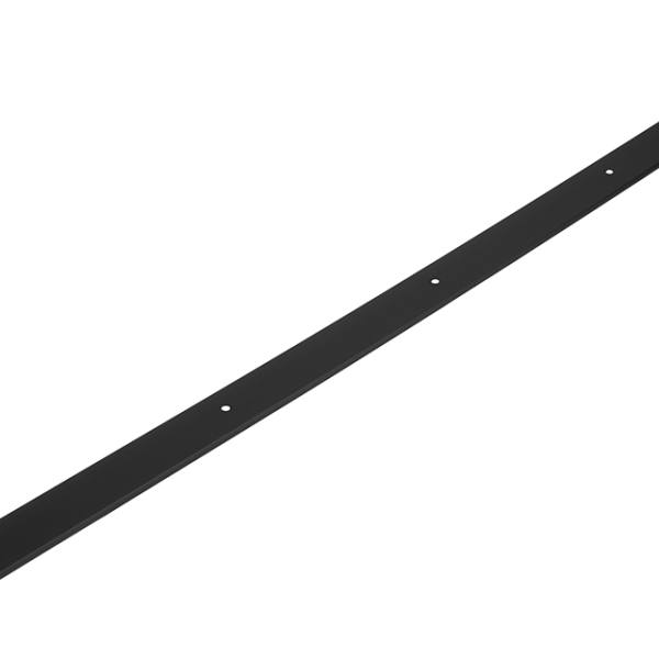 Ukončovací lišta pro pracovní desku 38mm "0" radius délka 900mm pravá černá mat