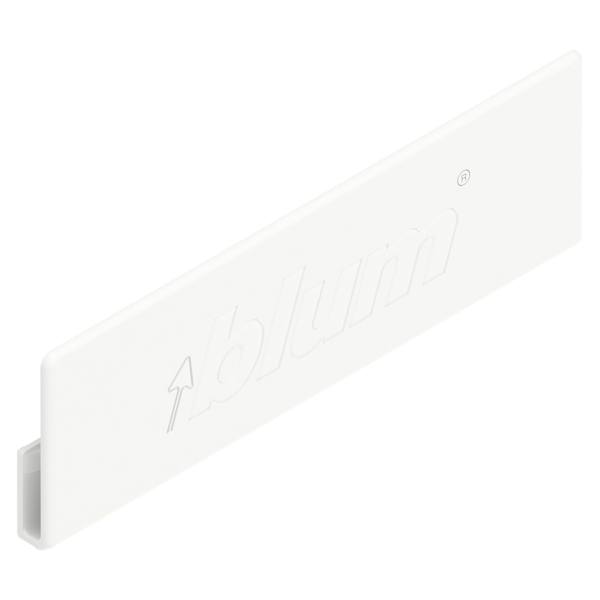 BLUM ABD.1000.BT vnější krytka MERIVOBOX, vyražené logo BLUM, bílá SW-M
