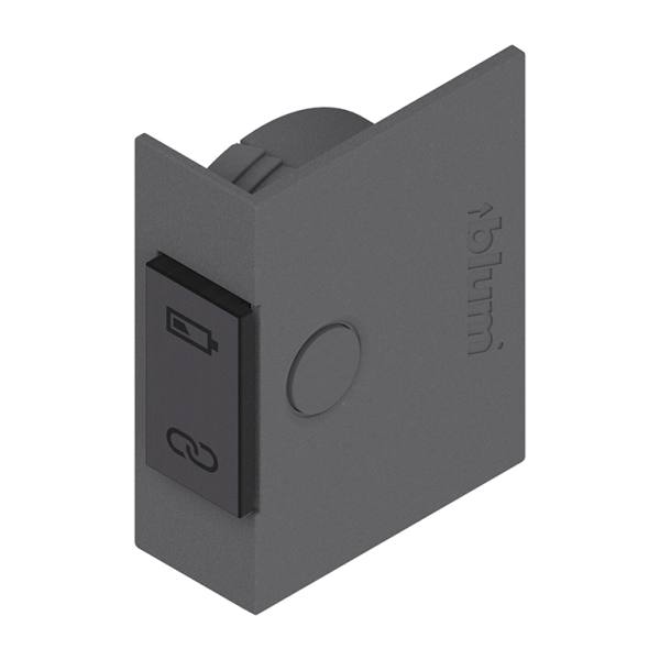 BLUM 23P5020 Schalt V20 TGR, vypínač Aventos Servo-drive, nový typ, tm. šedý