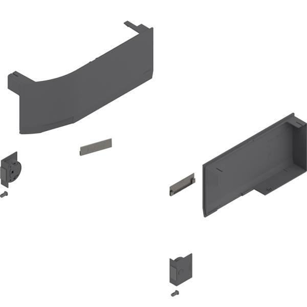 BLUM 23K8000 krytky HK top pro S-D tmavě kovově šedé