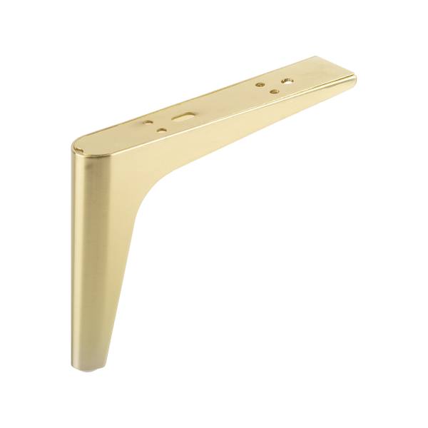 StrongLegs nábytková noha FS019, 150mm, zlatá broušená