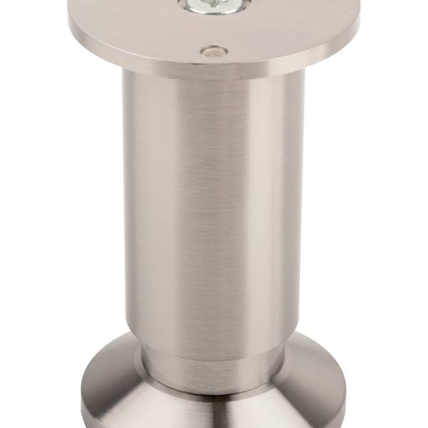 StrongLegs nábytková noha FA005, 120Rmm, imitace nerezi