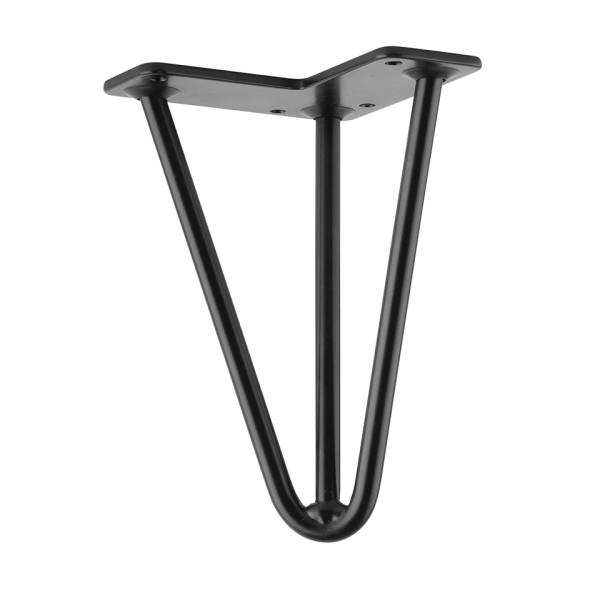 StrongLegs nábytková noha FS004, 175mm, černá mat