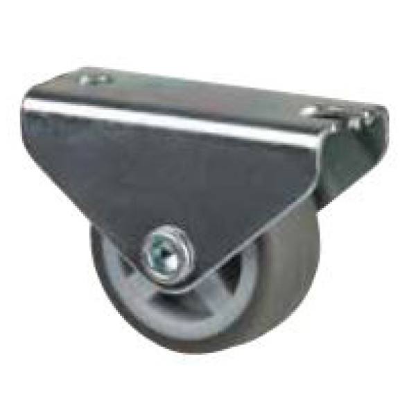 StrongCastors Kolečko 30 mm, šedé, pevné, měkčený běhoun