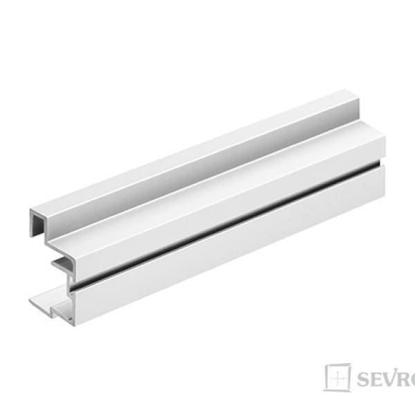 SEVROLL 04556 Faworyt II úchytová lišta 16/18mm 2,7m bílá mat
