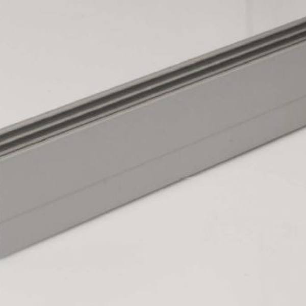 SEVROLL 03580 horní vodící lišta Simple/Blue 3m (pro lamino 10mm) stříbrná