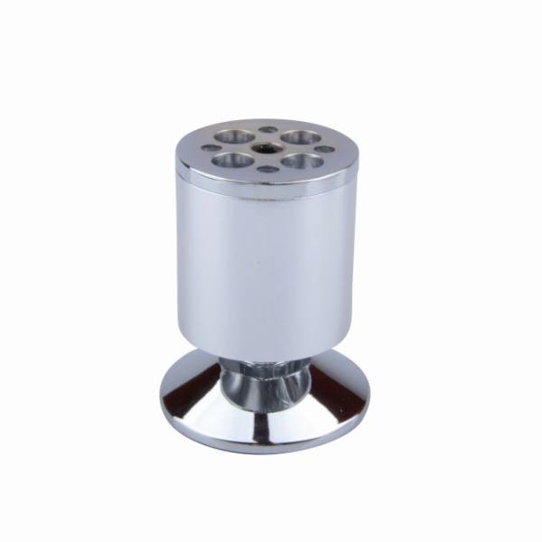 StrongLegs nábytková noha FA003, 80Rmm, chrom matný/chrom lesklý