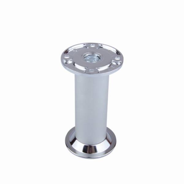 StrongLegs nábytková noha FA007, 150Rmm, chrom matný/chrom lesklý