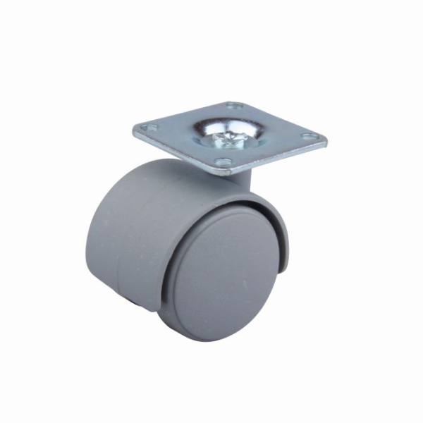 StrongCastors Kolečko 40 mm plotnička šedé