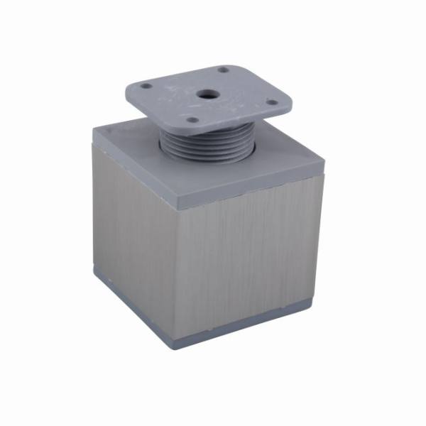 StrongLegs nábytková noha FA012, 100Rmm, imitace nerezi