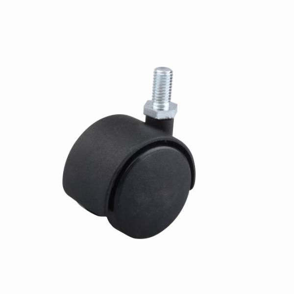 StrongCastors Kolečko 40 mm čep M8 x 15 černé