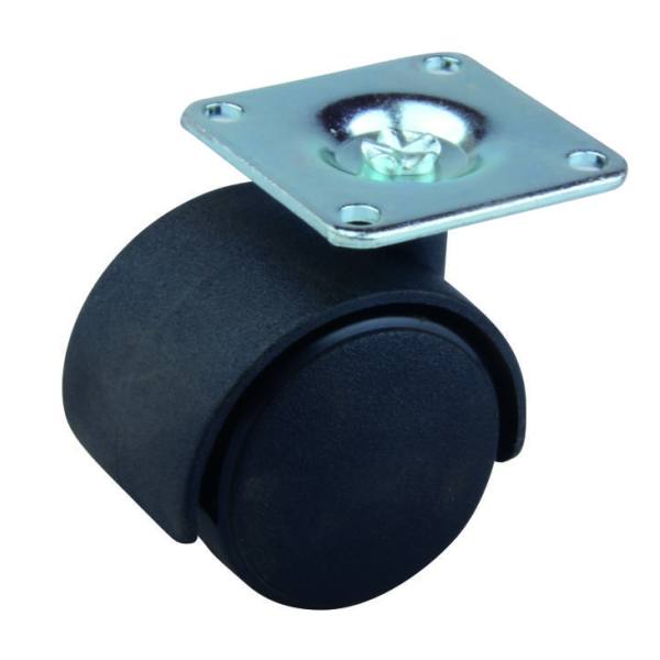 StrongCastors Kolečko 40 mm plotnička černé