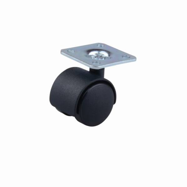StrongCastors Kolečko 30 mm plotnička černé