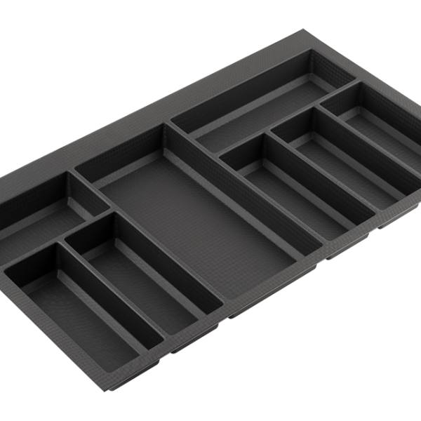 Příborník Classico Kristall softTouch hl. 45 Š 80 (722 x 424 mm) černý