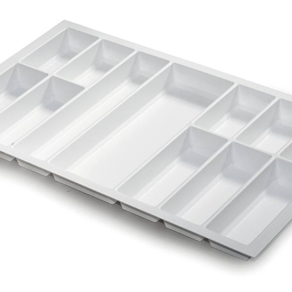 Příborník Classico 90 (822 x 474 mm) zrnitá bílá
