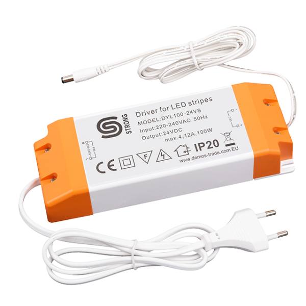 StrongLumio napájecí zdroj plochý LED 24V 100W