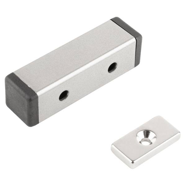 POZZOLI A56 dveřní zarážka s magnetem pro sklopné postelové kování