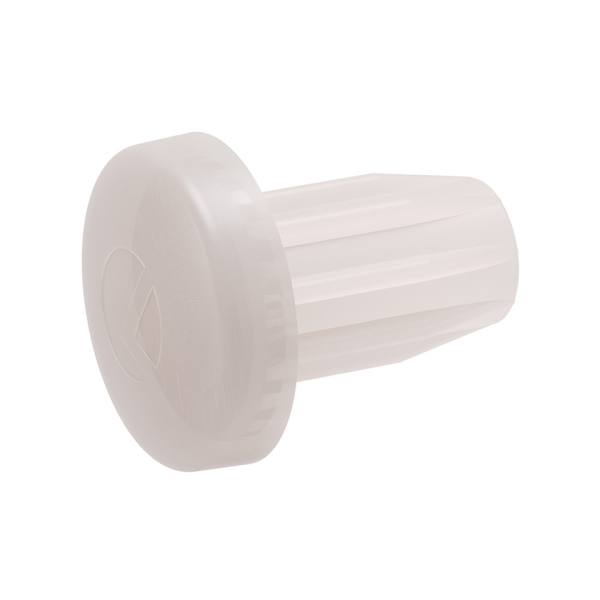 IF-tlumič dvířek závrtný 5mm Bi-materiál transparent výška 2,5mm