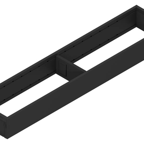 BLUM ZC7S500RS1 Ambia-line rámeček pro LBX/MVX, NL=500/Š=100 karbon černá CS-M