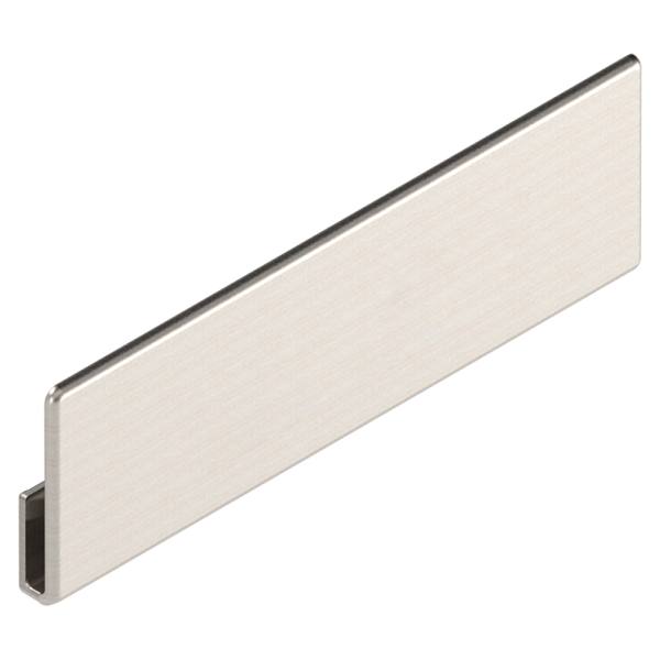 BLUM ABD.1009 vnější krytka Merivobox / Aventos top pro potisk, broušená nerez