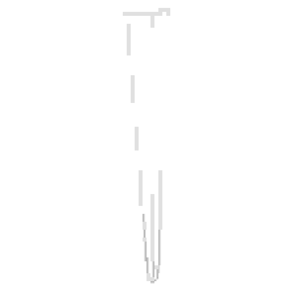 StrongLegs stolová noha TS003, 710mm, bílá lesk