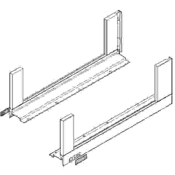 BLUM 780C4502S bočnice Legrabox Free 450mm šedá