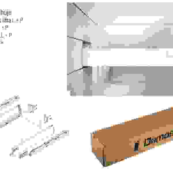 BLUM sada Antaro M 270 mm/30 kg, Blumotion/TOB, šedá R9006