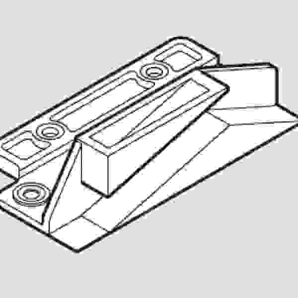 BLUM 295.5300 zámkový adaptér