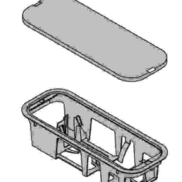 BLUM Z10NG000 držák pro trafo do dna Servodrive