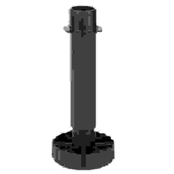 HETTICH 61852 Korrekt noha 130 mm černá