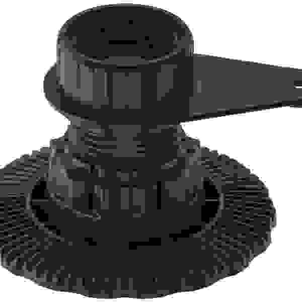 Häfele - Kluzák k přišroubování, s montážní podložkou, pro soklový systém Häfele Axilo® 78 / 35–48mm