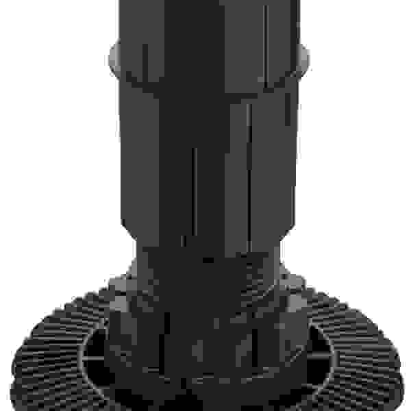 Häfele - Trubka s kluzákem k přišroubování, pro soklový systém Häfele AXILO® 78 / Montážní v. 125 mm