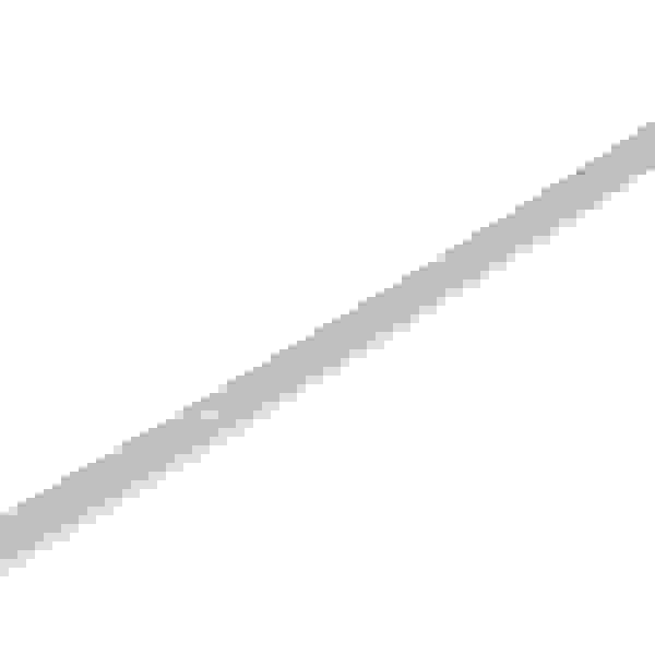 Ukončovací lišta pro pracovní desku 38mm "0" radius délka 900mm pravá hliník