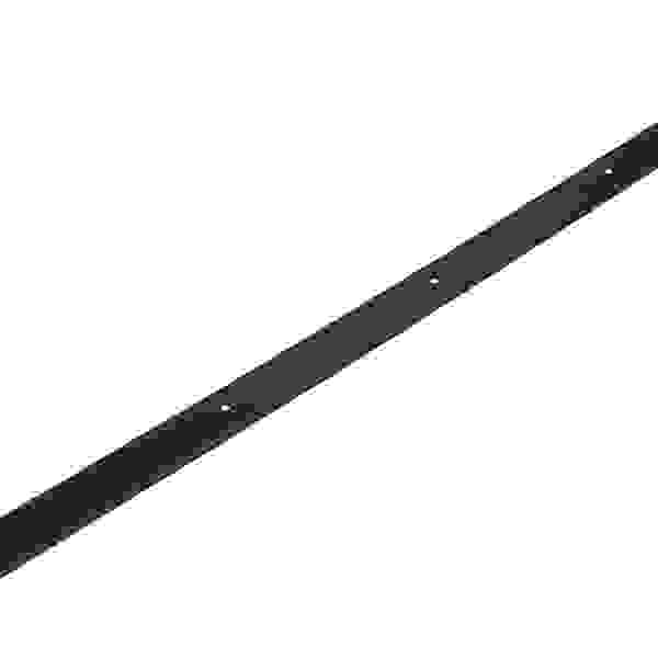 Ukončovací lišta pro pracovní desku 38mm "0" radius délka 900mm pravá černá mat