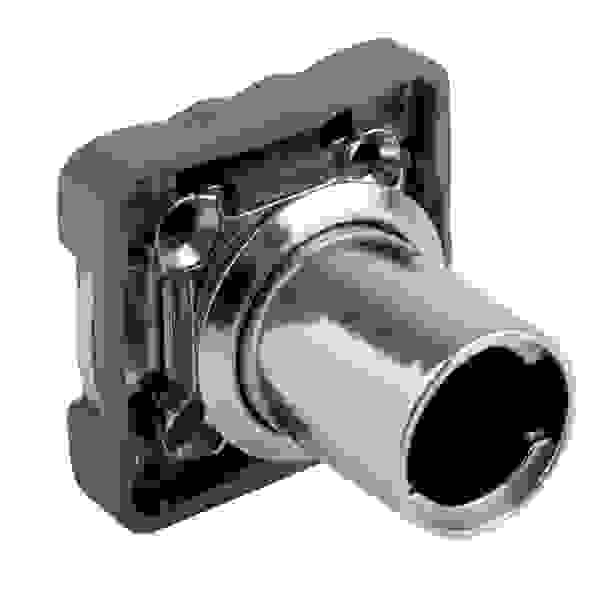 StrongLocks Zámek zásuvkový s plast. pouzdrem, pro vyměn. vložku, 18mm,středový