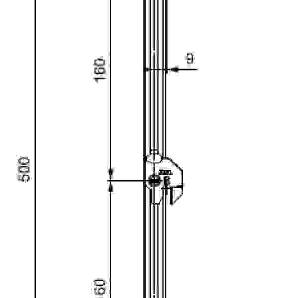 LEHMANN Tyč SVS3 Typ 2 (1+3 výška 515 mm)