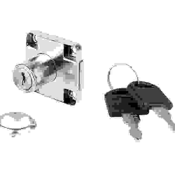 StrongLocks Zásuvkový zámek chrom - různé kombinace + kovový protikus