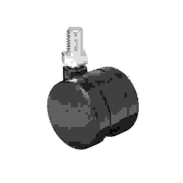 StrongCastors Kolečko 40 mm s čepem M10 černé