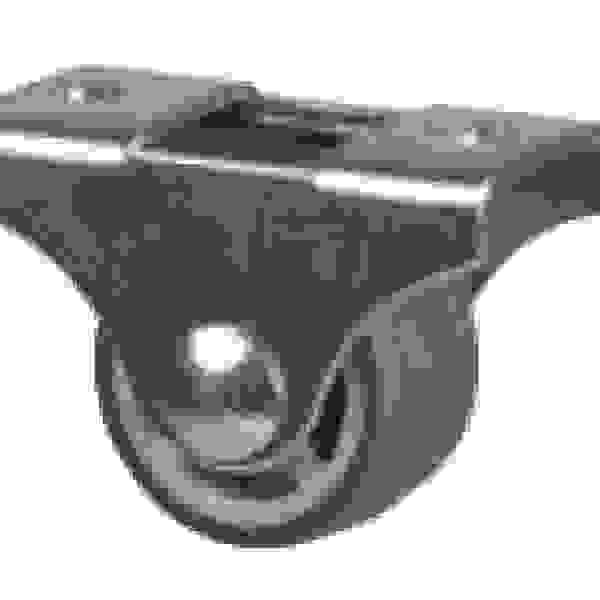 StrongCastors Kolečko 25 mm, šedé, pevné, měkčený běhoun