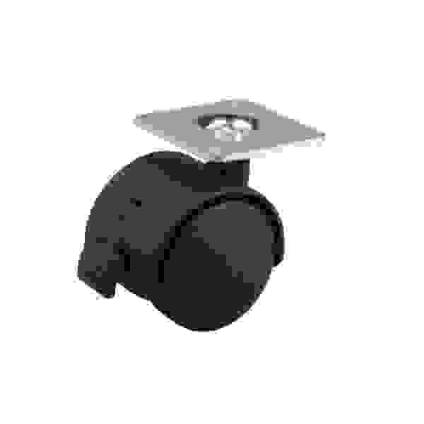 StrongCastors Kolečko 50 mm plotnička brzda černé