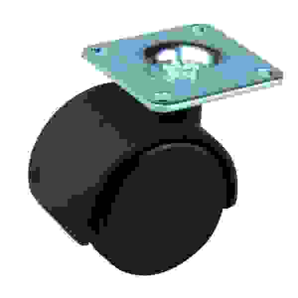 StrongCastors Kolečko 40 mm plotnička černé